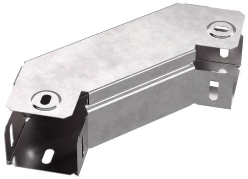 Угол для лотка горизонтальный с крышкой Промрукав Стандарт 90град. 50х50 фото Угол для лотка горизонтальный с крышкой Промрукав Стандарт 90град. 50х50 картинка